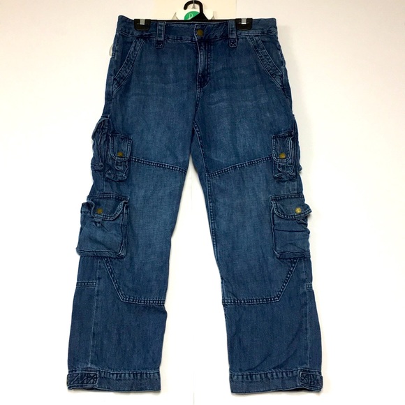 Ralph Lauren Denim - Ralph Lauren Crop Cargo Jeans w/Pockets GALORE!
